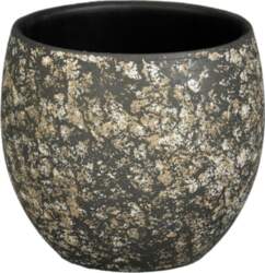 CERAMIC POT NIKAI D17 H16CM DARK