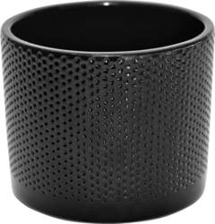 CERAMIC POT WALEC KROPKI D11 BLACK