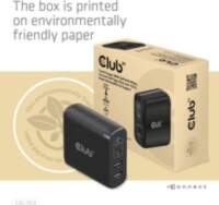 Club3D Ladegerat 2xUSB Typ C 2xUSB