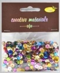Craft with Fun Metallic sequins 6mm