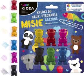 Derform Teddy bear crayons for learning