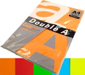Double A Papier kolorowy A4 Mix