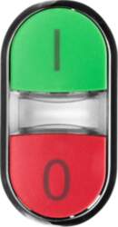 Double button drive 22mm green /I/