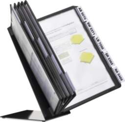 Durable 557001 document display carousel Desk