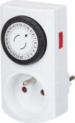 Düwi Mechanical timer  white  24/7  48