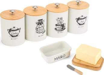 Elitehoff Set of 4 Kitchen Containers