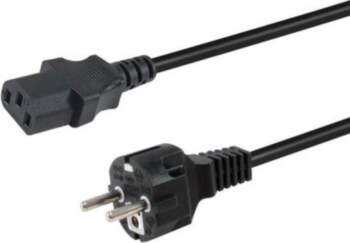 Equip Stromkabel CEE 7/7    -C13 St/Bu