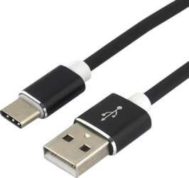 EverActive cable USB-C 1m - Black