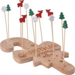Excellent Houseware Serving tray with toothpicks