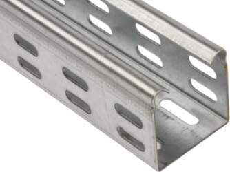 Galvanized Perforated Cable Tray 50x50mm 3m