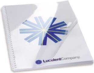 GBC HiClear Binding Covers A4 PVC