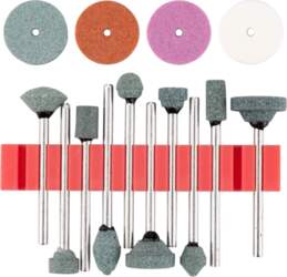 Graphite Set of grinding stones for