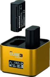 Hähnel Doppelladegerät Pro Cube 3 -