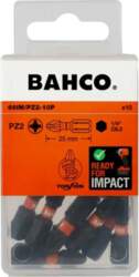 Impact bits Bahco 66IM PZ2 25mm