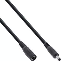 InLine DC extension cable  DC male/female