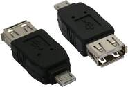 InLine Micro-USB Adapter Micro-A Stecker an