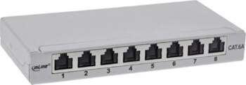 InLine Patch panel Cat.6A 0