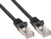 InLine Patchcord SF/UTP Cat.5e black