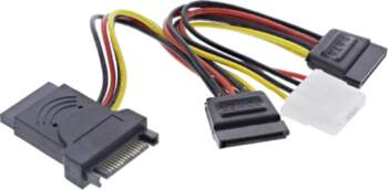 InLine SATA Power Adapter Cable male