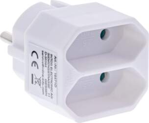 InLine socket adapter - protective contact