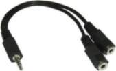 InLine Y-Kabel 3 5 Klinke Stecker