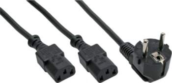InLine Y-power cable 1x CEE 7/7