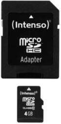Intenso micro SD 4GB SDHC card