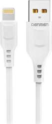 Kabel USB Denmen USB-A - Lightning