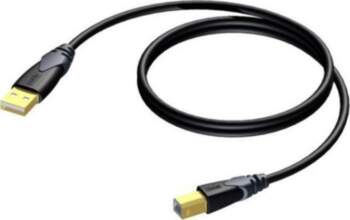 Kabel USB Procab USB-A - USB-B
