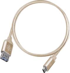 Kabel USB SilverStone USB-A - USB-C