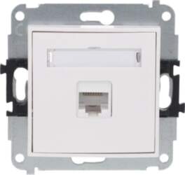 Karlik MINI Computer socket single 1xRJ45