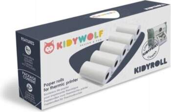 Kidywolf Paper Rolls for thermic printer