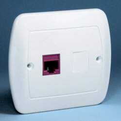Kontakt-Simon AKORD computer socket single RJ45