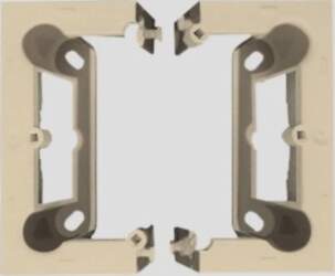 Kontakt-Simon Deep surface-mounted box 40mm  single