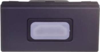 Kontakt-Simon Socket K45/2 HDMI grey graphite