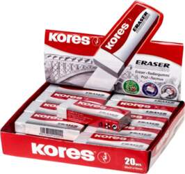 Kores - Eraser - White (740501)