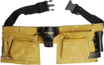 LEATHER ROOFING BELT 11 POCKETS /