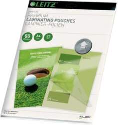 Leitz laminavimo plėvelė  80mic  A4  25