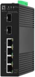 LevelOne Switch 6x GE IGS-2106 2xSFP
