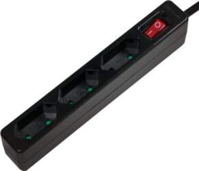 LogiLink power strip 3 sockets 1