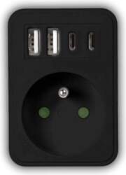 LTC Network splitter: 1 round socket