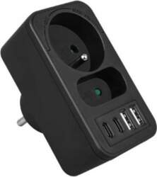 LTC Network splitter: 1 round socket
