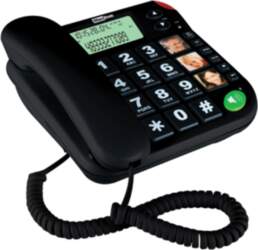 MaxCom KXT480BB phone corded - black