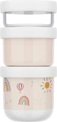 Mepal Stackable snack container Mio 3-piece