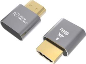 MicroConnect 4K HDMI Dummy  Grey Universal