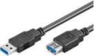 MicroConnect USB3.0 A-A 2m M-F