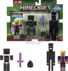 Minecraft Action Figures  Accessories 2-Pack  3