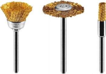 Neo Brass brushes  brush  cup  disc