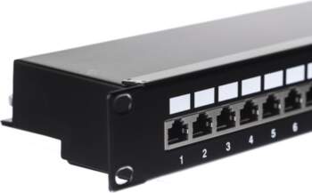 Netrack patchpanel 19`` 24 ports cat