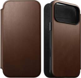 Nomad Modern Leather Folio iPhone 17
